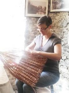 Weaving a basket