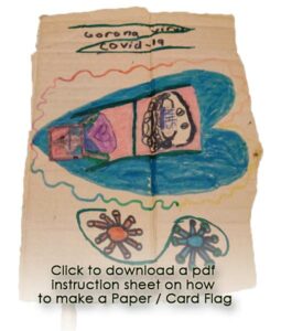 Click to download paper flag instructions
